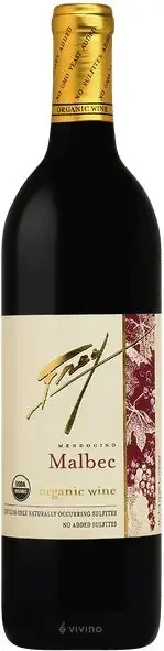 Frey Vineyards Organic Malbec 2020 750ml