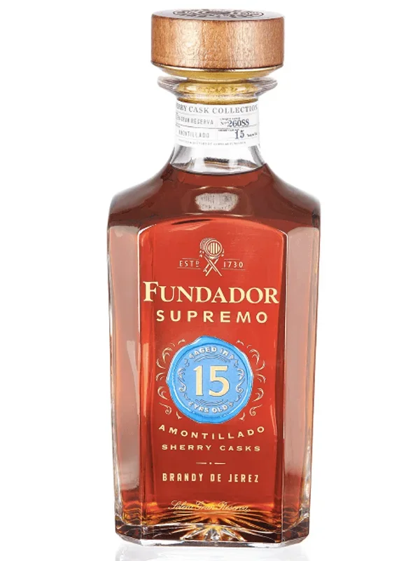 Fundador Supremo Amontillado Cask 15 Year Old Brandy