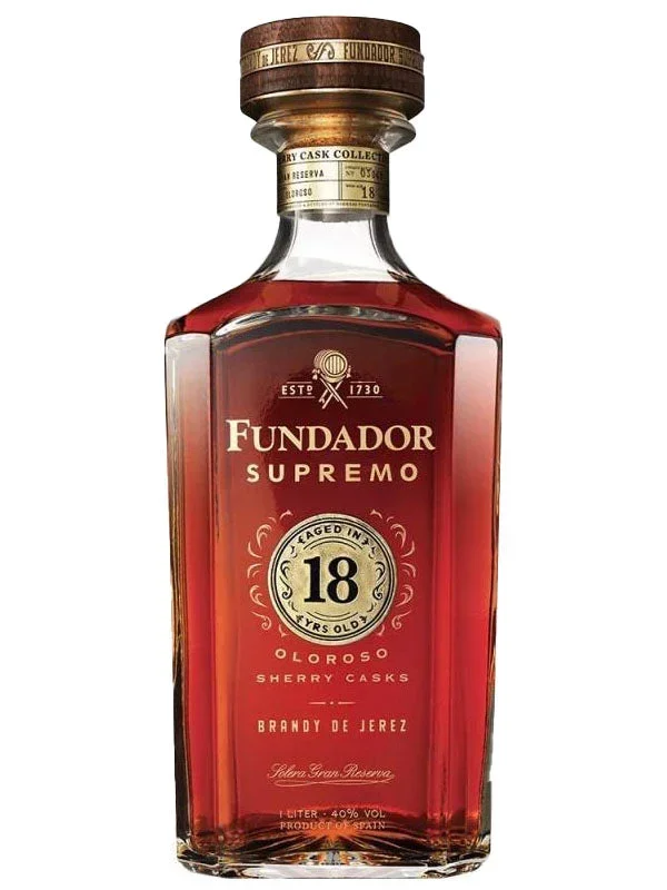 Fundador Supremo Sherry Cask 18 Year Old Brandy