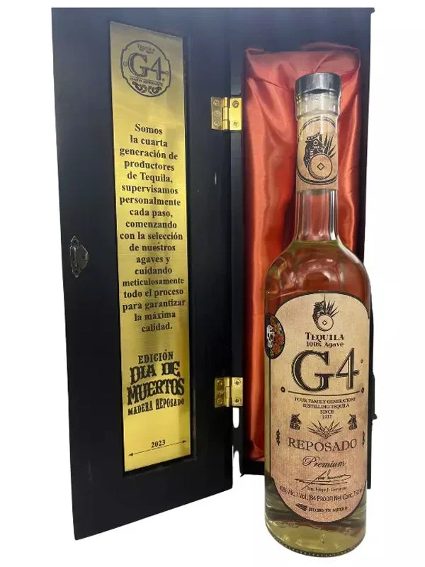 G4 Reposado de Madera Dia De Los Muertos 2023