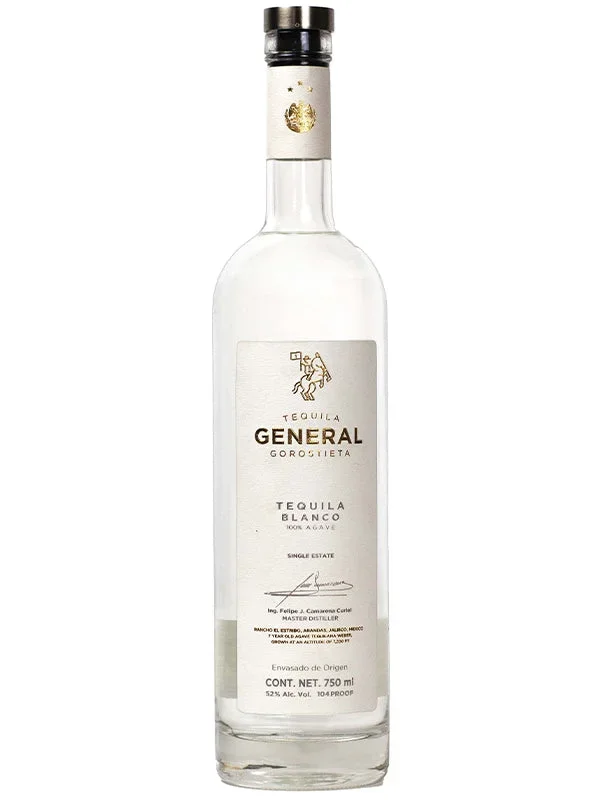 General Gorostieta Blanco Tequila 104 Proof