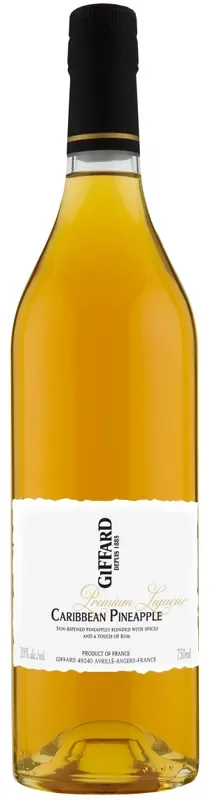 Giffard Caribbean Pineapple Liqueur/Liquor 750 ml