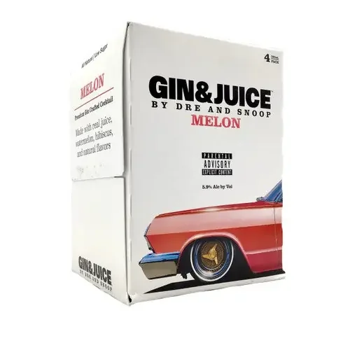 Gin & Juice Melon 12oz 4pk Cans