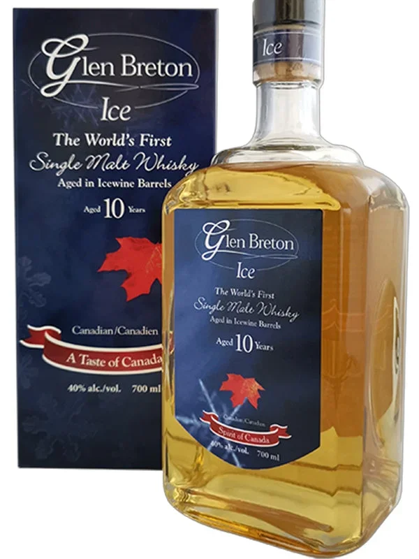 Glen Breton 10 Year Old Canadian Single Malt Whisky Aged in Ice Wine Barrels