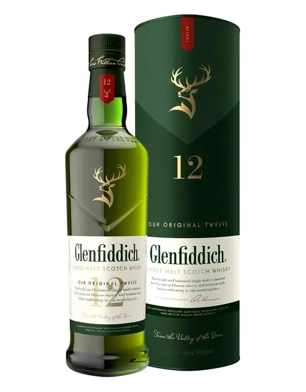 Glenfiddich 12 Years Single Malt Scotch Whisky 750ml