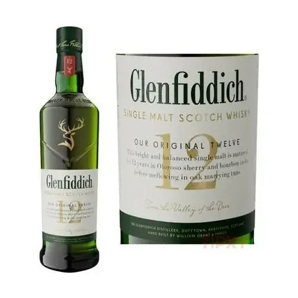 Glenfiddich – 12 Year Single Malt Scotch Whisky