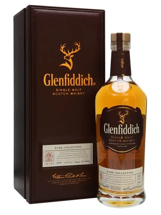 Glenfiddich Scotch Single Malt 1975 Vintage Reserve Cask 4706 750ml