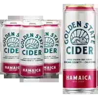 Golden State Cider Jamaica 16oz 4 pack can