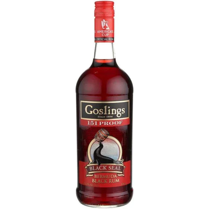 Gosling’S Black Rum Black Seal 151 Proof 1 L