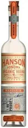 Hanson Of Sonoma Vodka Organic Mandarin 750ml