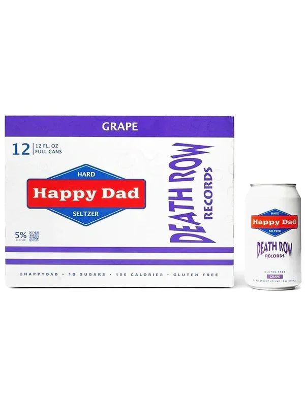 Happy Dad Hard Seltzer Death Row Records Grape