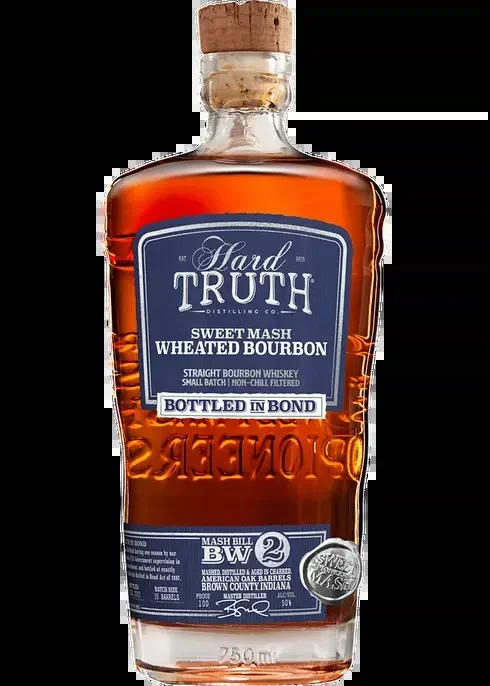 Hard Truth Sweet Mash Wheated Bourbon Whiskey 750 ML