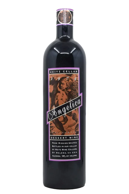 Heitz Cellar California Dessert Wine Angelica (Mission Grape) 1974