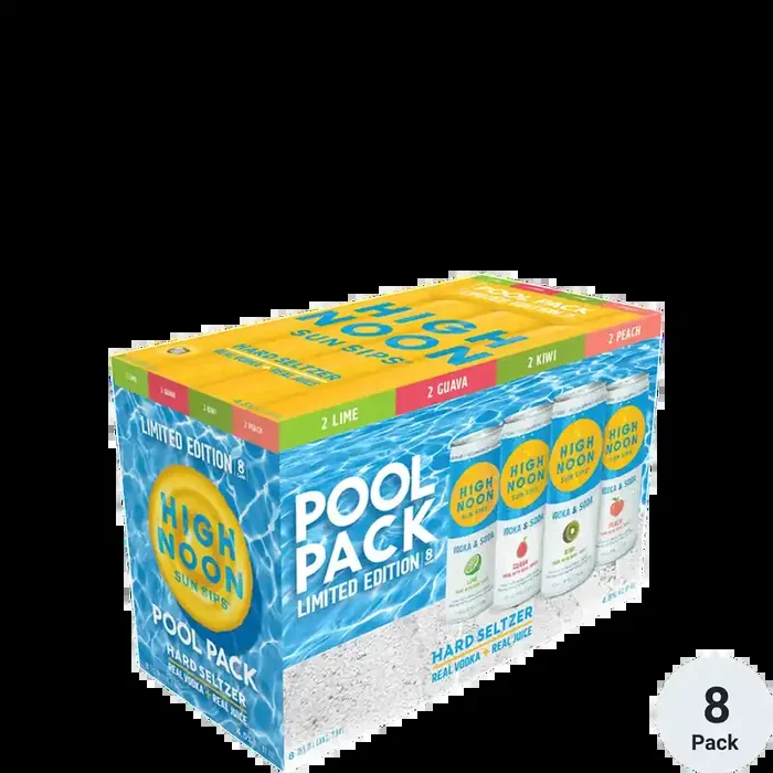 High Noon Pool Pack 8pack Cans