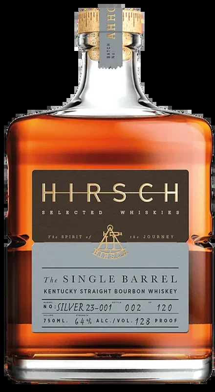 Hirsch The Single Barrel Silver Kentucky Straight Bourbon Whiskey 750 ML