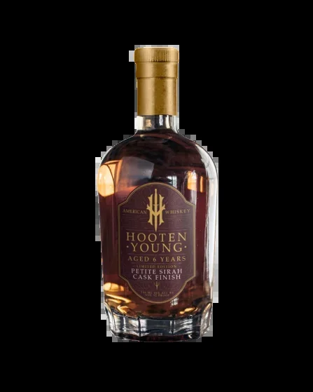 Hooten Young 6 Years Old Petite Sirah Cask Finish American Whiskey Limited Edition 750ML
