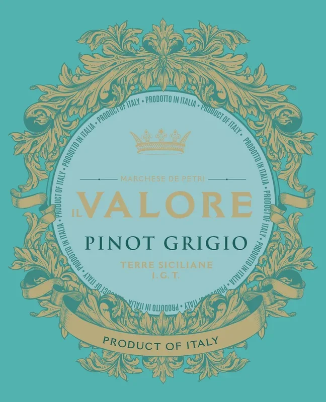 Il Valore Terre Siciliane Pinot Grigio 2024 750 ML
