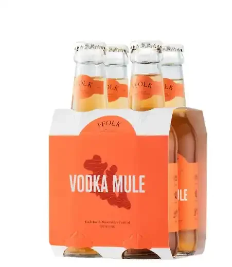 J. Folk Vodka Mule in a Can – 4 Pack