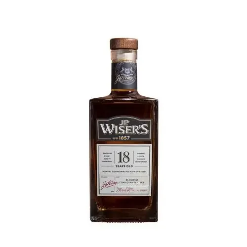 J. P. Wisers 18 year Canadian Whiskey – 750ML
