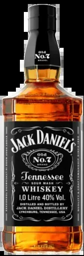 Jack Daniels Old No.7 Black Label Sour Mash Whiskey 1.75 L