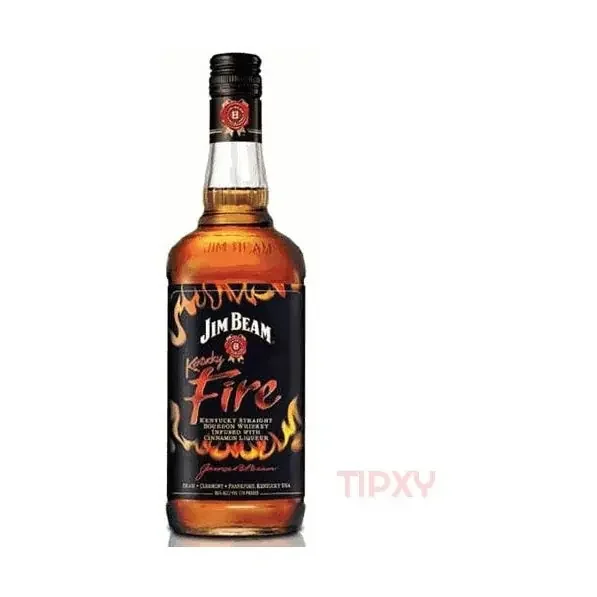 Jim Beam – Kentucky Fire Cinnamon Liqueur Infused with Kentucky Straight Bourbon Whiskey
