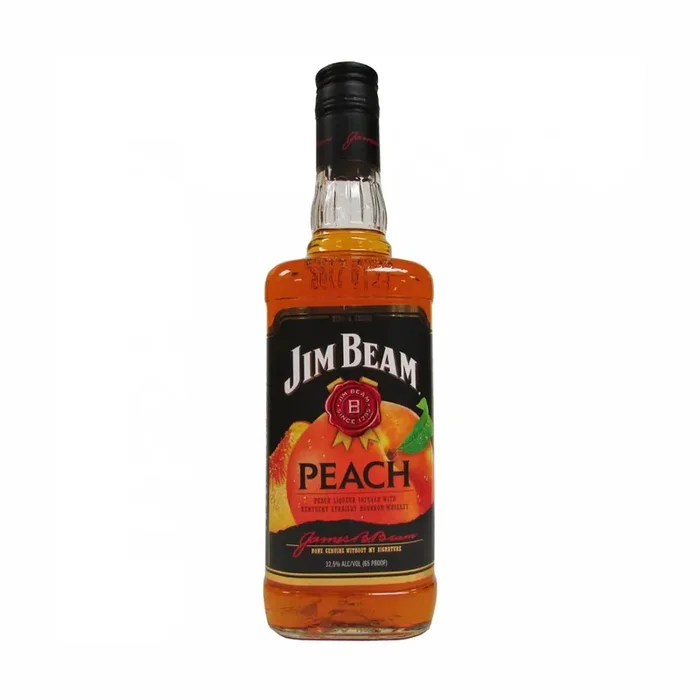 Jim Beam – Peach Liqueur Infused with Kentucky Straight Bourbon Whiskey