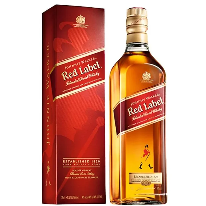 Johnnie Walker Red Label Blended Scotch Whiskey 750ml