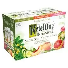 Ketel One Vodka Spritz Variety Pack 12oz 8 Pack Cans