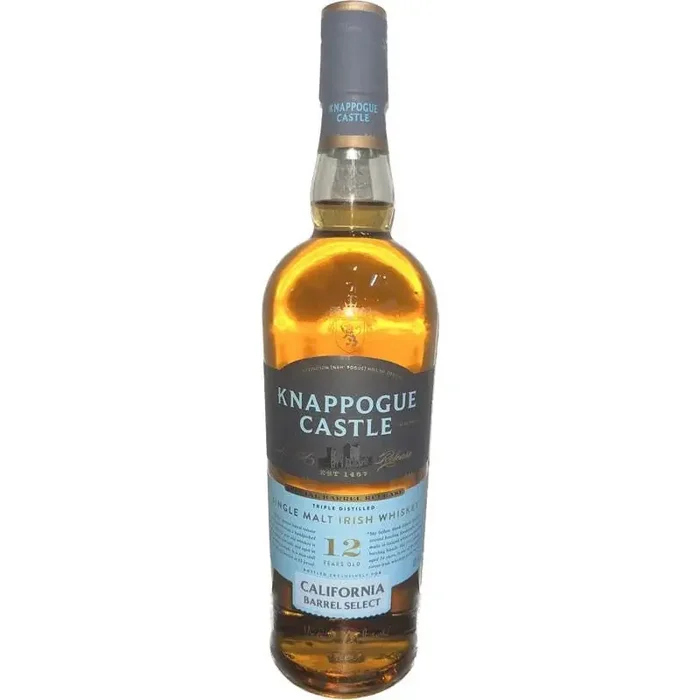 Knappogue Castle – California Barrel Select Limited Release Single Malt Irish Whiskey