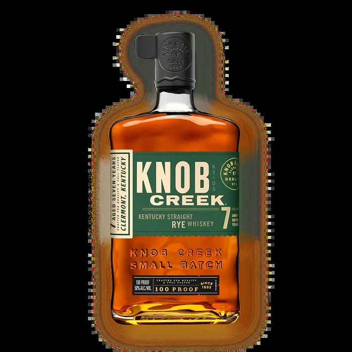 Knob Creek 7 Year Old Straight Rye Whiskey 1 L