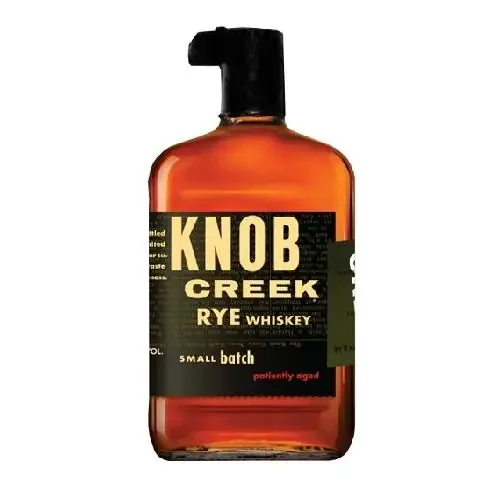 Knob Creek Rye Whiskey Small Batch aged 10 yr- 750ML