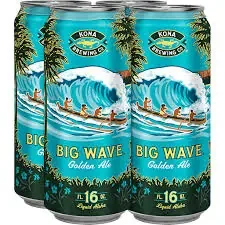 Kona Big Wave 16oz 4 Pack Cans