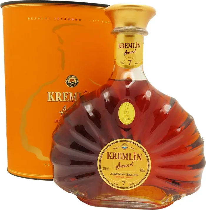 Kremlin Award Armenian Brandy 7 Year Old 750ml