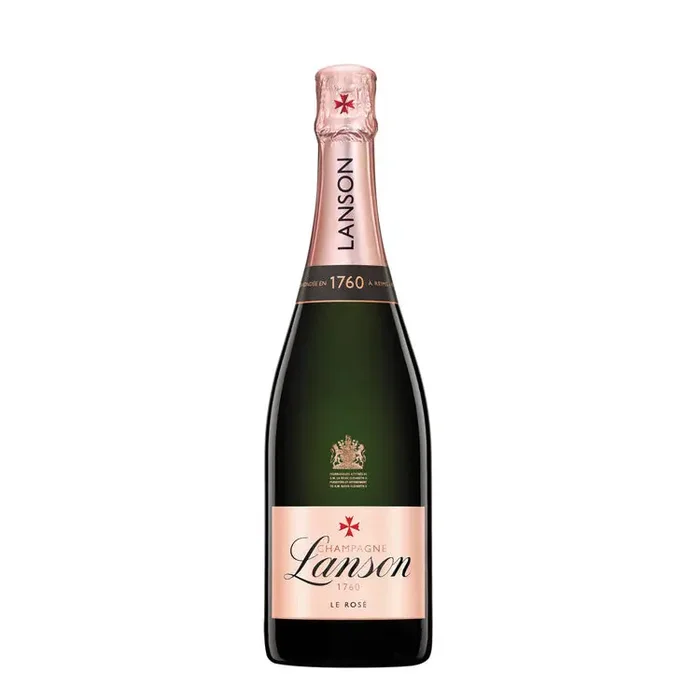 Lanson Champagne Brut Rose Le Rose 4 Yr 750Ml