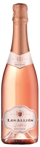 Les Allies Sparkling Brut Rose 750 ML