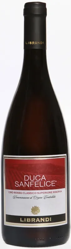 Librandi Ciro Rosso Classico Superiore Riserva Duca Sanfelice 2015 750ml