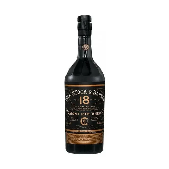 Lock Stock & Barrel – 18 Year Old Straight Rye Whiskey