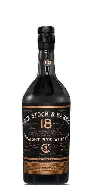 Lock Stock And Barrel 18 Year Straight Rye Whiskey (750Ml)