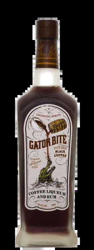 Louisiana Spirits Gator Bite Coffee Liqueur And Rum 52Proof 750 ML