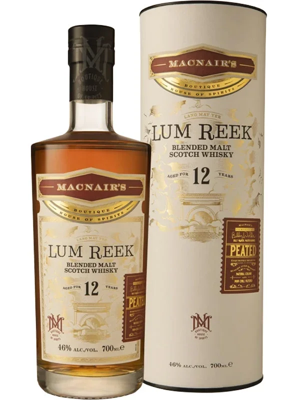 MacNair’s Lum Reek 12 Year Old Peated Scotch Whisky