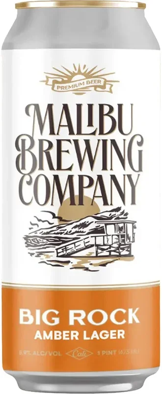 Malibu Brewing Co. Big Rock Amber Lager 16oz Can