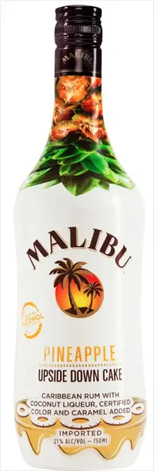 Malibu Rum Pineapple Upside Down Cake 750ml
