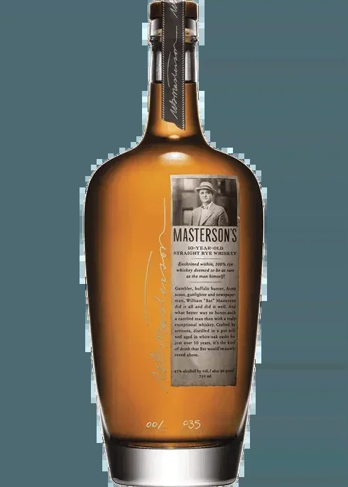 Masterson’s 10 Year Straight Rye Whiskey (750Ml)