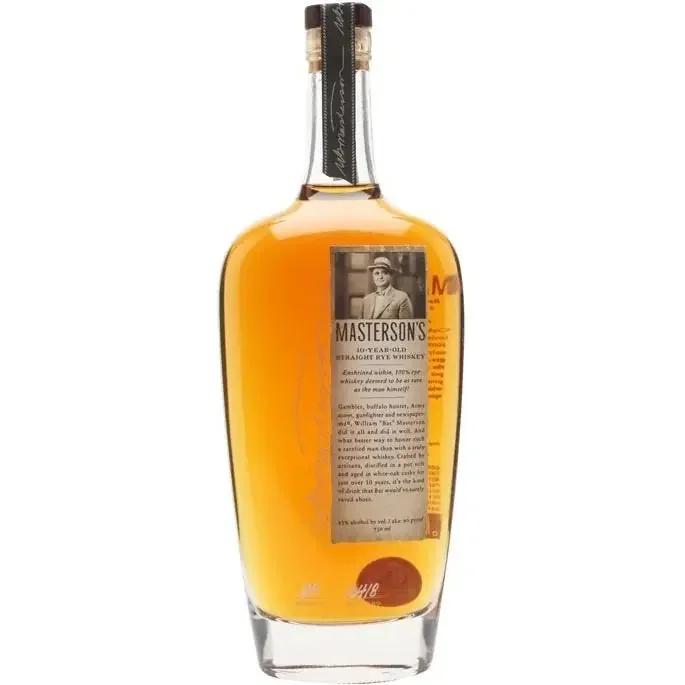 Masterson‘s 10 years Old Straight Rye Whiskey 750ml
