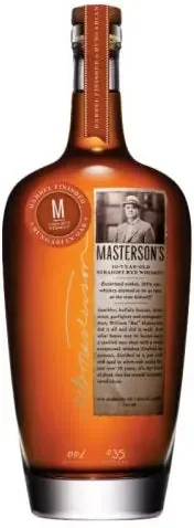 Masterson‘s Rye Whiskey 10 Year Hungarian Oak 750ml