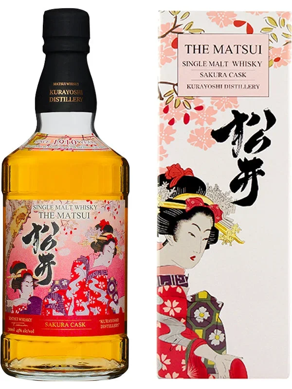 Matsui Sakura Cask Single Malt Japanese Whisky