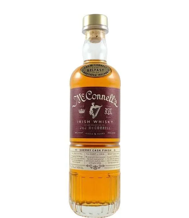 Mcconnells 5 Years Aged Sherry Cask Finish Irish Whisky 750 ML