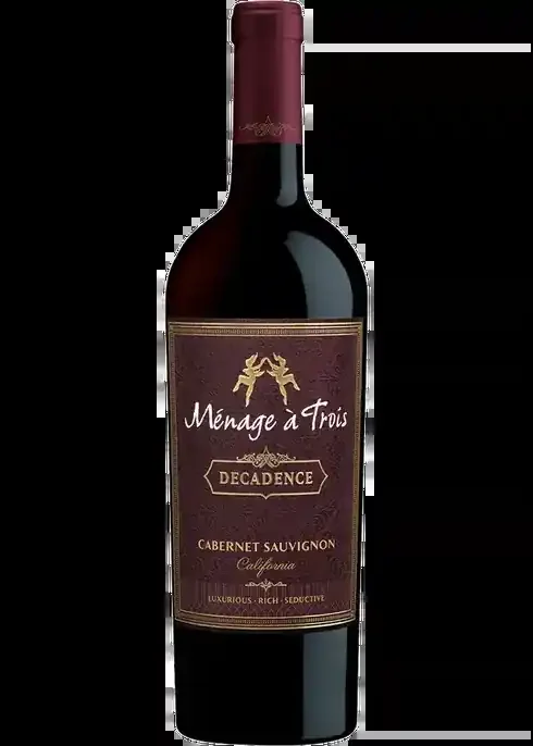 Menage A Trois Decadence Cabernet Sauvignon 750ml