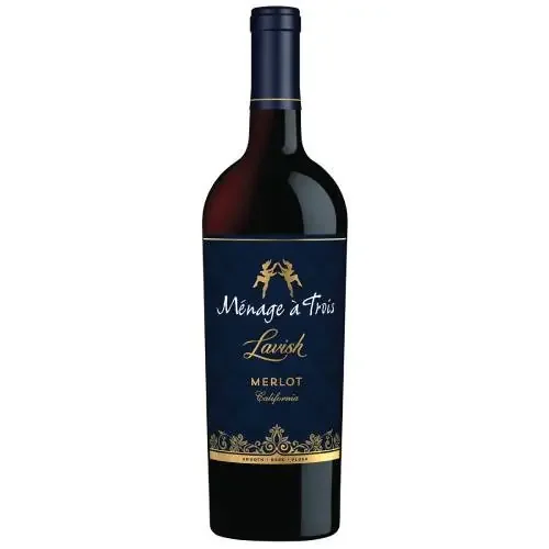 Menage A Trois Merlot Lavish – 750ML