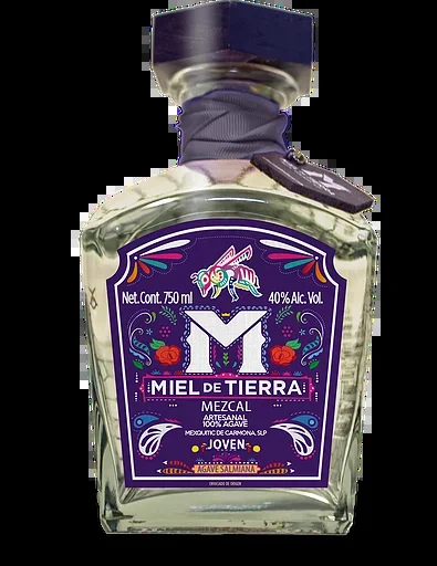 Miel de Tierra Mezcal Salmiana Joven 750ml